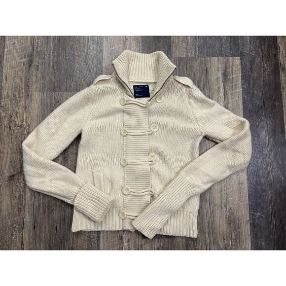 Vintage American Eagle Outfitters Knit Cardigan Sweater Med - Picture 1 of 7